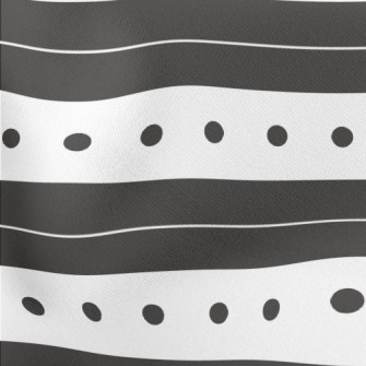 Simple Stripes And Dots Lightweight Cotton Poplin