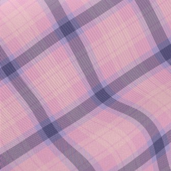 Purple And Pink Plaid Midweight Cotton Poplin