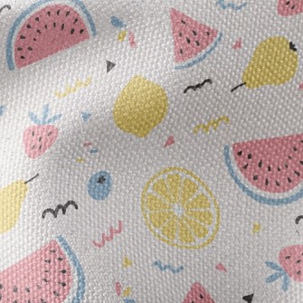 Tropical Juicy Fruit Waterproof Canvas