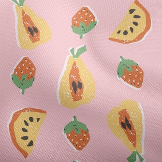 Hand Drawn Delicious Fruit Dobby