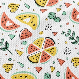 Watermelon Platter Birdseye Piqué