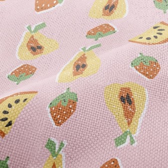 Hand Drawn Delicious Fruit Performance Linen