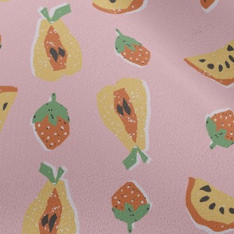 Hand Drawn Delicious Fruit Chiffon