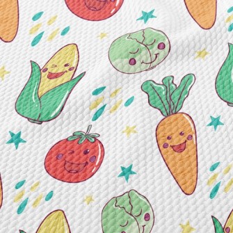 Corn Cabbage Birdseye Piqué