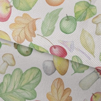 Mushrooms And Apples Waterproof Oxford