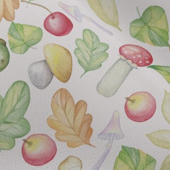 Mushrooms And Apples Chiffon