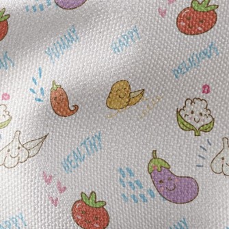 Nutritious And Healthy Fruits  Waterproof Canvas