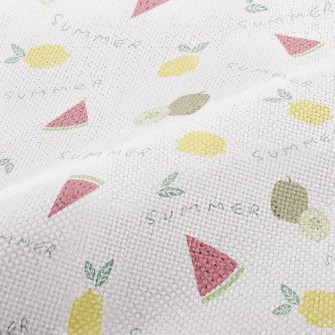 Summer Tropical Fruit Performance Linen