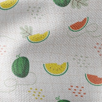 Plaid Two-color Watermelon Waterproof Canvas