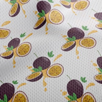 Delicious Passion Fruit Juice Athletic Mesh Flat Back