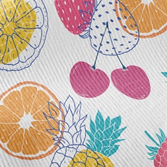 Colorful Fruit Standard Corduroy
