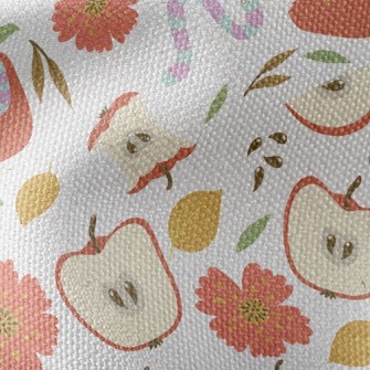 Bug Bites An Apple Waterproof Canvas