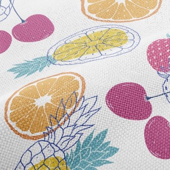 Colorful Fruit Performance Linen