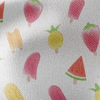 Mixed Fruit Popsicles Waterproof Canvas
