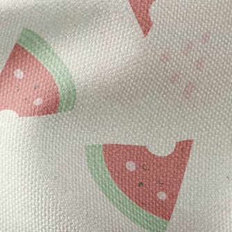 Watermelon Dozing Off Waterproof Canvas