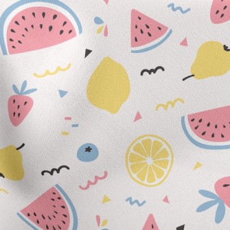 Tropical Juicy Fruit Stretch Ponte