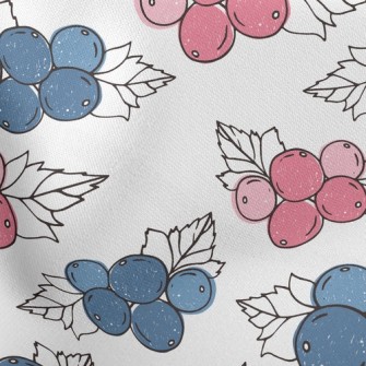 Bicolor Berry Stretch Ponte