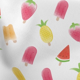 Mixed Fruit Popsicles Stretch Ponte