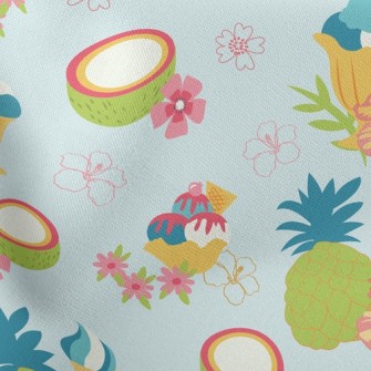 Hibiscus Coconut Stretch Ponte