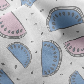Simple Line Watermelon Micro Fleece