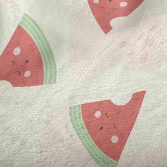 Watermelon Dozing Off Minky