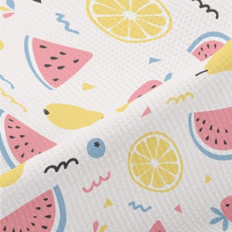 Tropical Juicy Fruit Piqué