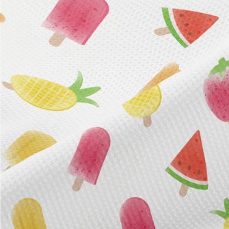 Mixed Fruit Popsicles Piqué