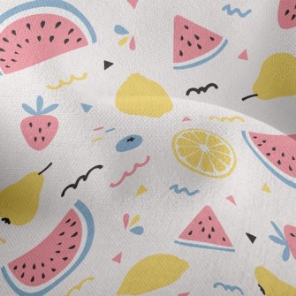 Tropical Juicy Fruit Lightweight Performance Linen