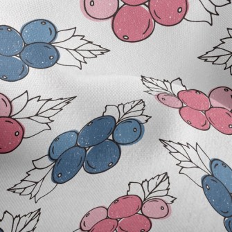 Bicolor Berry Lightweight Performance Linen