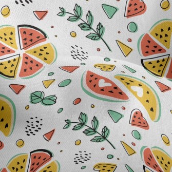 Watermelon Platter Lightweight Performance Linen