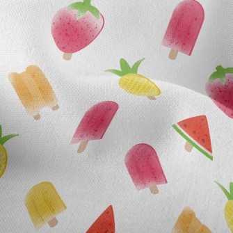 Mixed Fruit Popsicles Lightweight Performance Linen