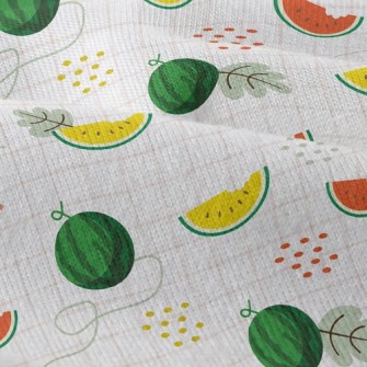 Plaid Two-color Watermelon Modern Jersey