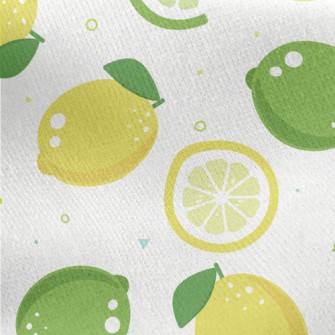 Sour Lemon Jersey Backed Fleece