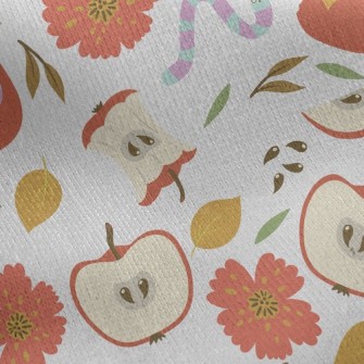 Bug Bites An Apple Jersey Backed Fleece