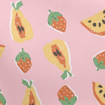 Hand Drawn Delicious Fruit Pongee