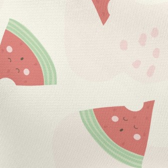 Watermelon Dozing Off Pongee