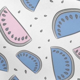 Simple Line Watermelon Pongee