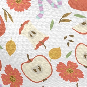 Bug Bites An Apple Pongee