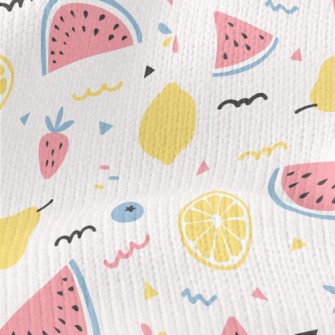 Tropical Juicy Fruit Stretch Jersey
