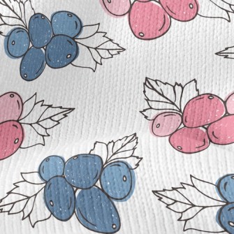 Bicolor Berry Stretch Jersey