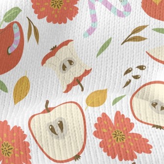 Bug Bites An Apple Stretch Jersey