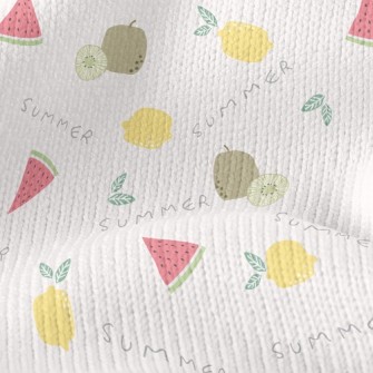 Summer Tropical Fruit Stretch Jersey