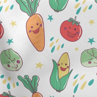 Corn Cabbage Lightweight Cotton Poplin