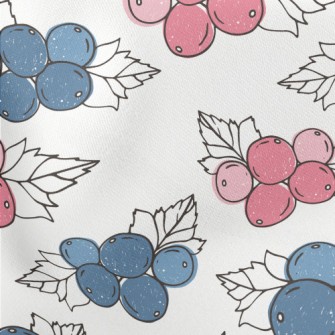 Bicolor Berry Lightweight Cotton Poplin