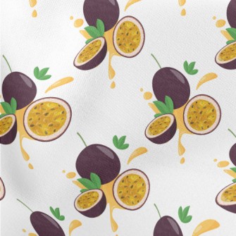 Delicious Passion Fruit Juice Lightweight Cotton Poplin