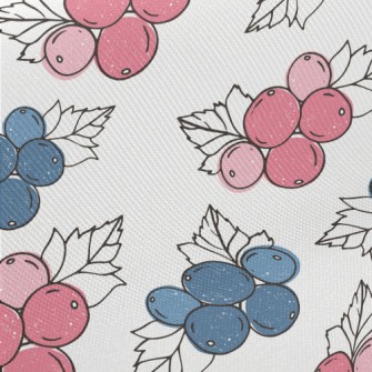 Bicolor Berry Midweight Cotton Poplin