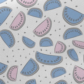 Simple Line Watermelon Midweight Cotton Poplin
