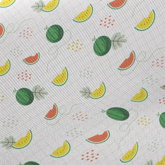 Plaid Two-color Watermelon Midweight Cotton Poplin