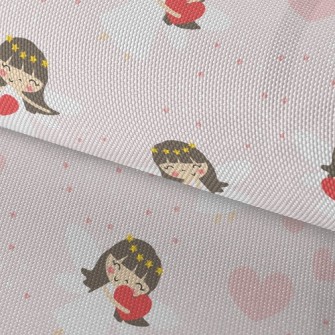 Romantic Loving Little Angel Waterproof Oxford