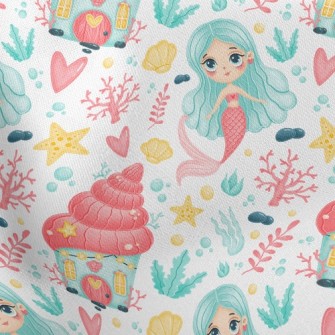 Mysterious Color Mermaid Stretch Ponte